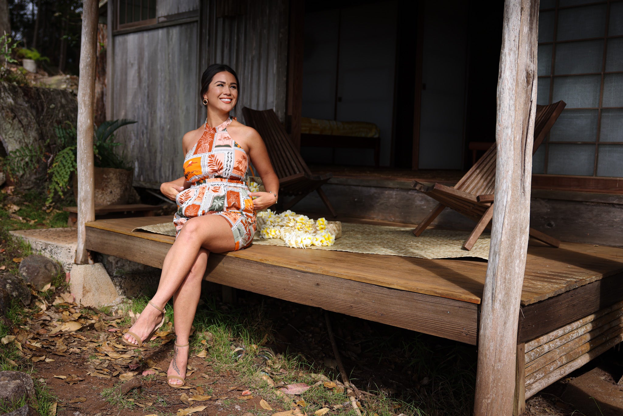 ‘Aumoana Tiare Tie Romper