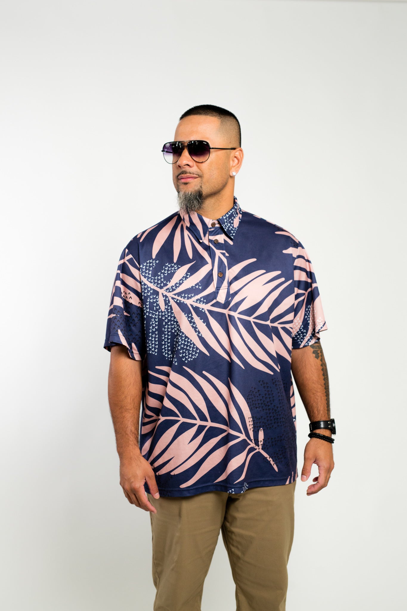 Mens Launiu Dry-Fit Polo