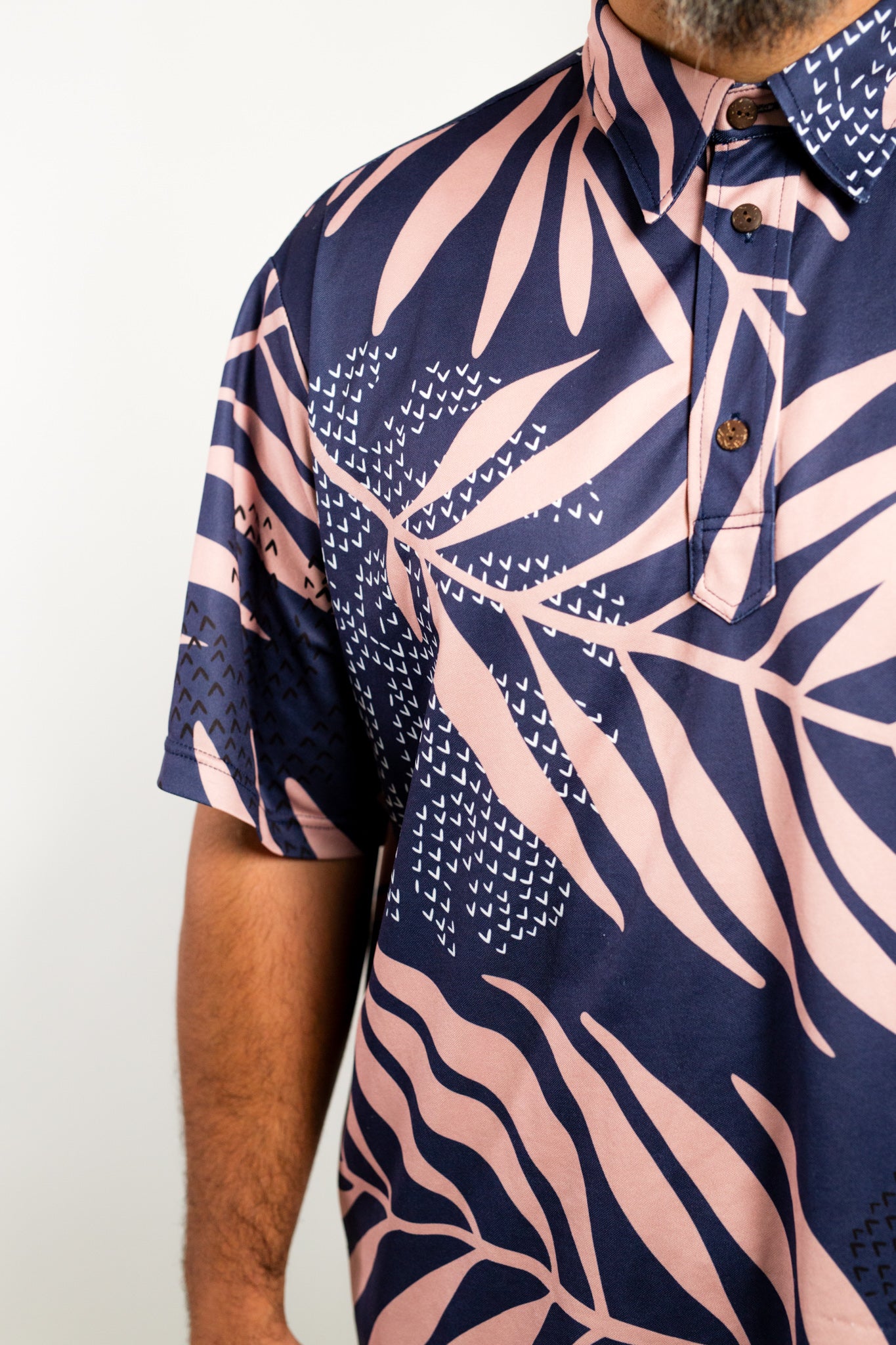 Mens Launiu Dry-Fit Polo