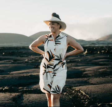 Waokanaka Button Down Dress