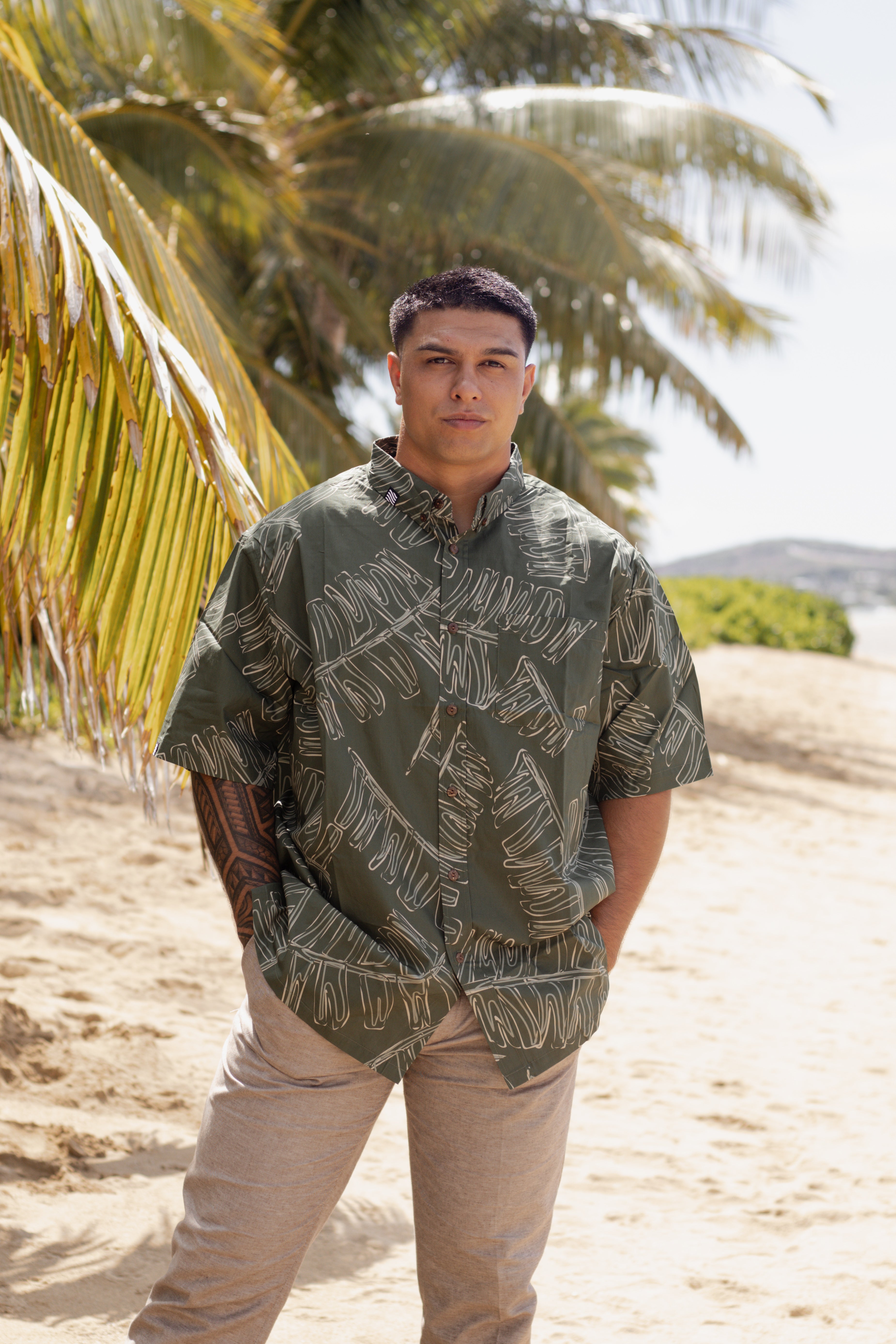 Lana’i Collard Button Down