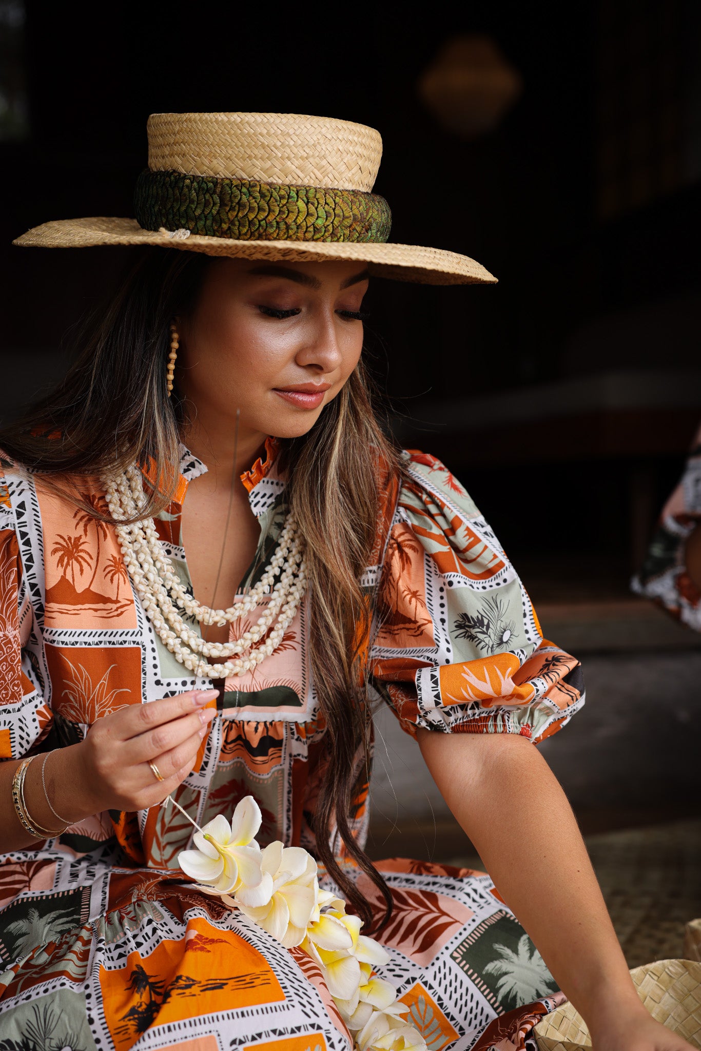 ‘Aumoana Heritage Mu’umu’u Dress