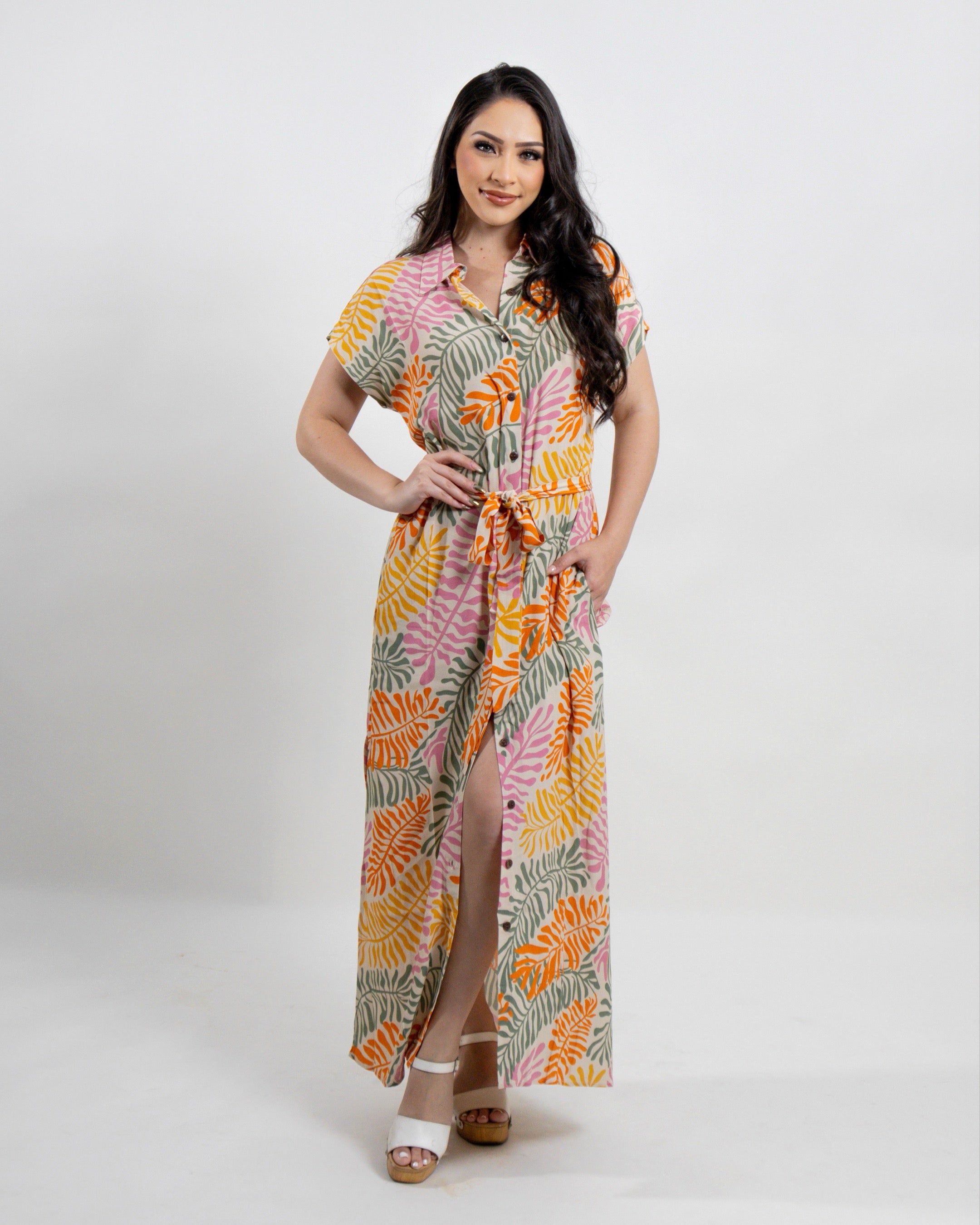 Aloha 70’s Lagoon Collar Dress