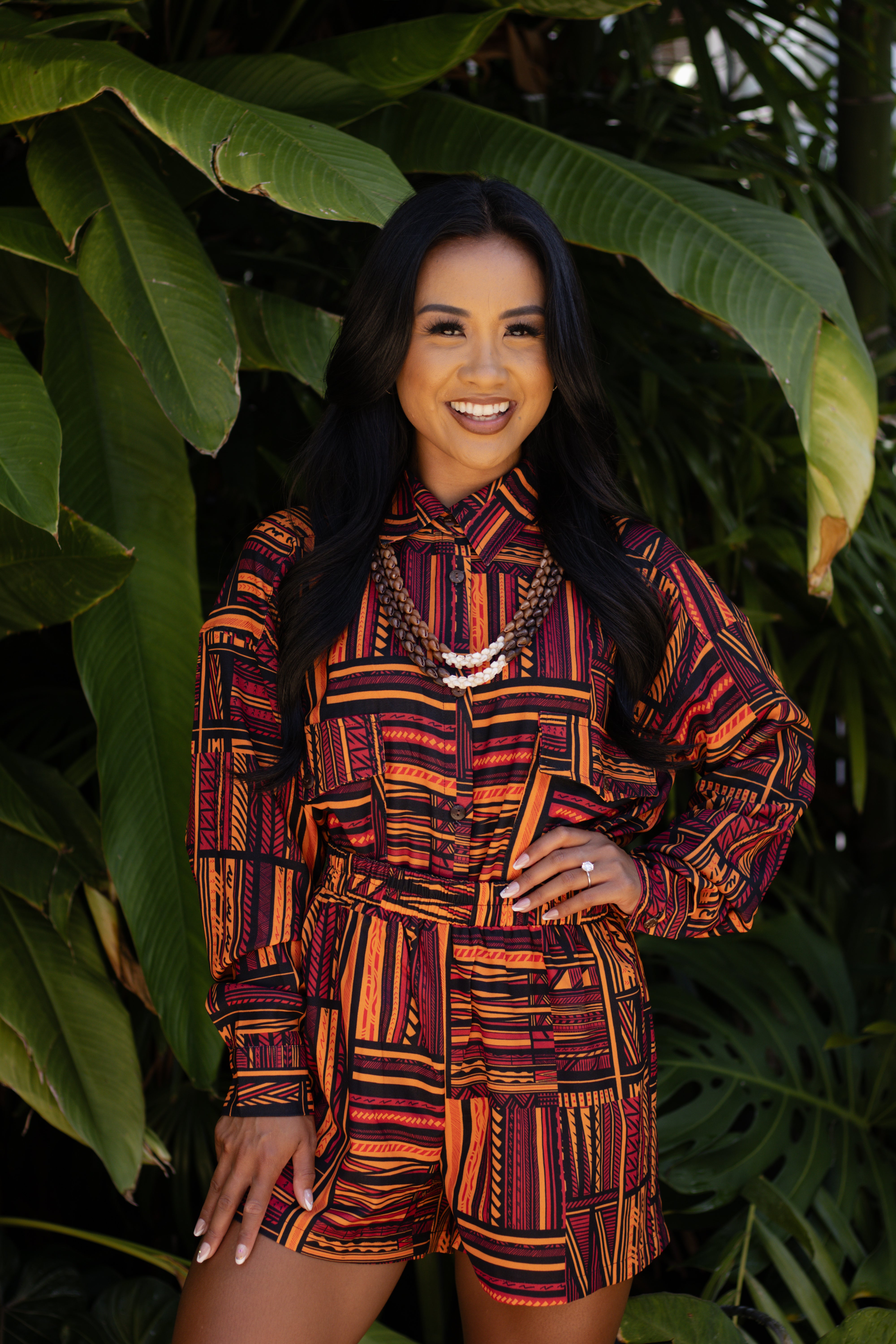 Pasifika High Waisted Shorts