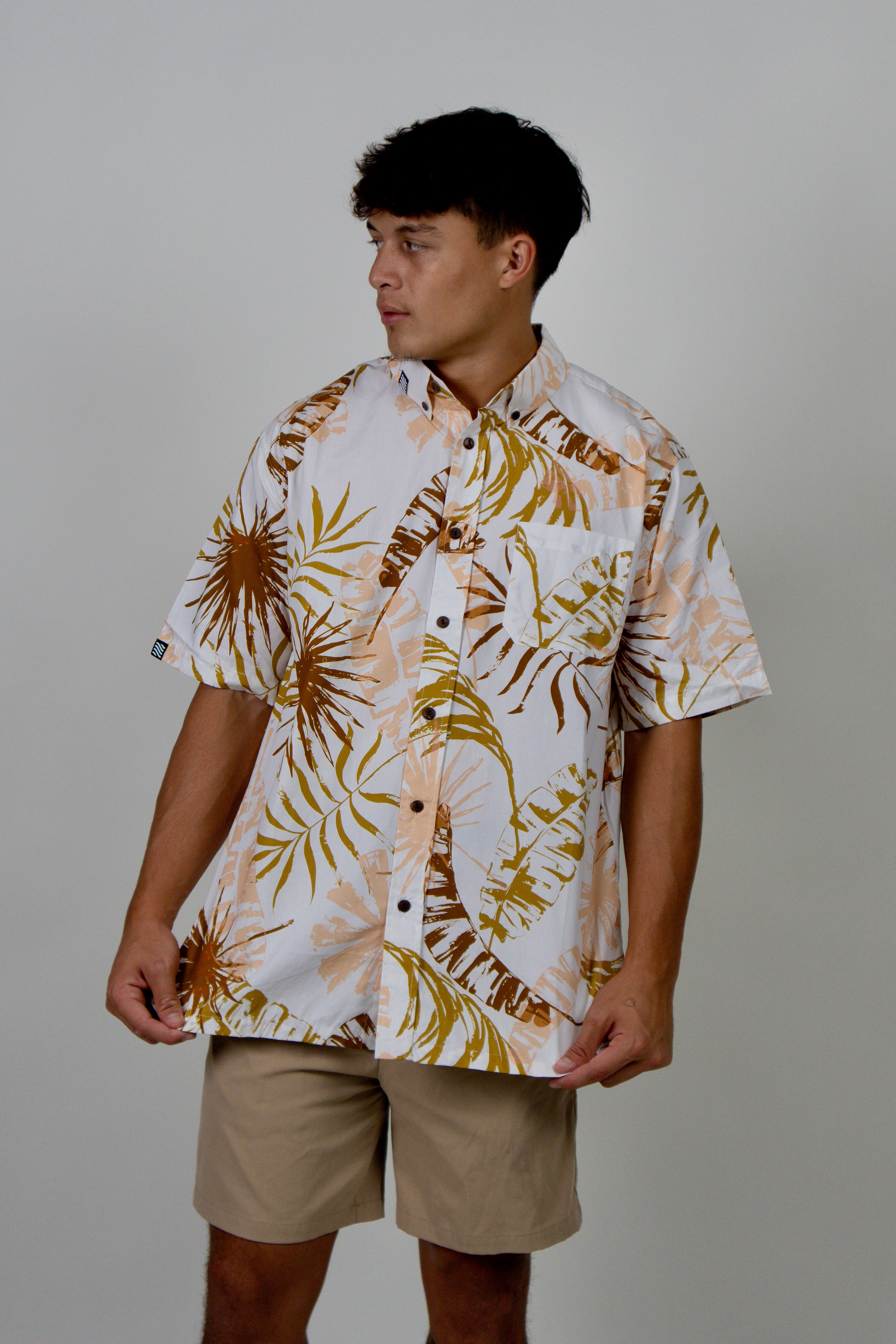 Golden Leaf Men’s Button Down