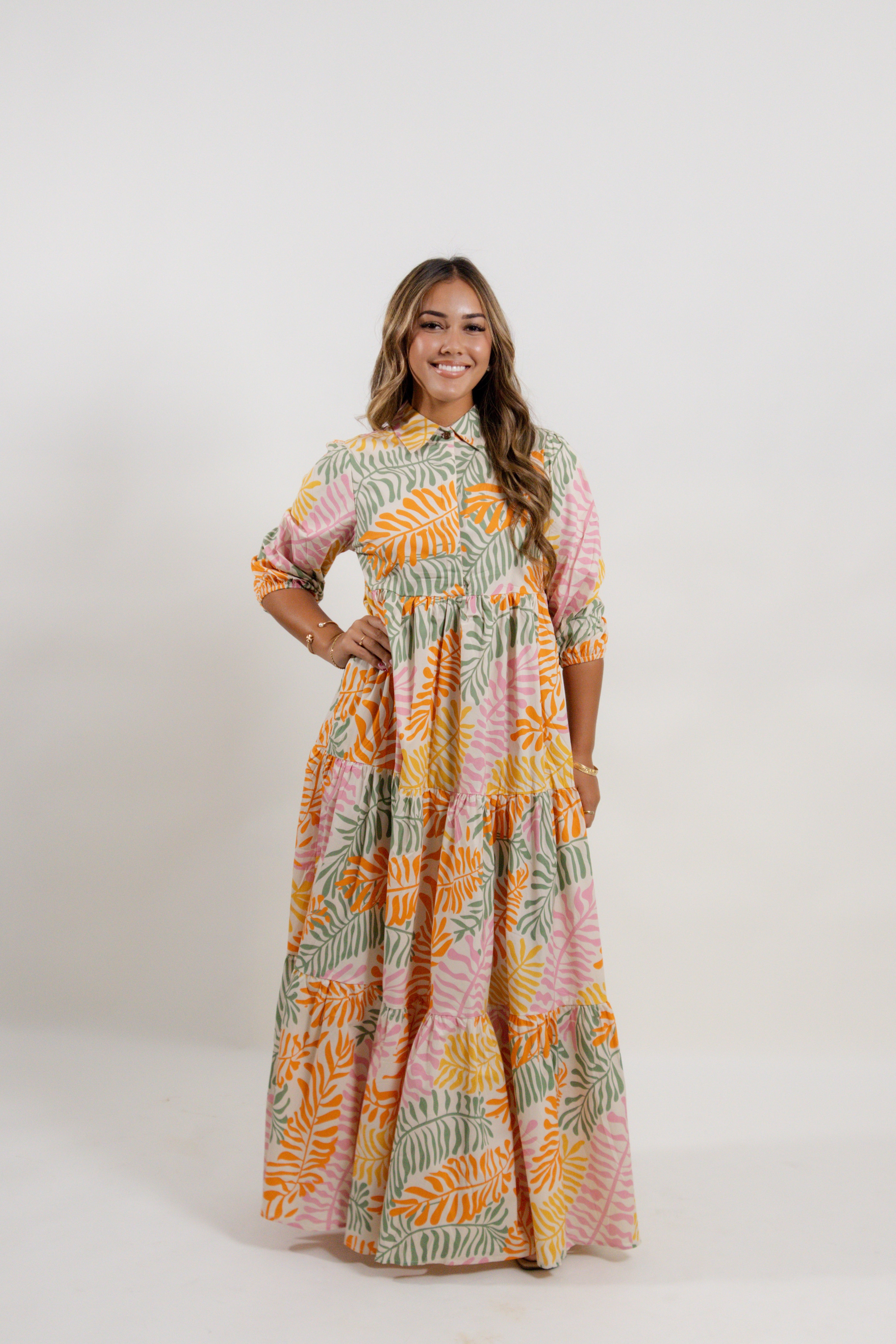 Aloha 70’s Heritage Collar Mu’umu’u Dress